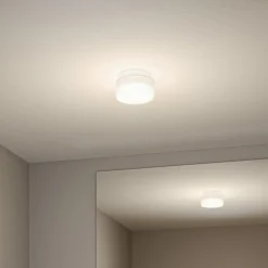 Paulmann Loftlamper>LED-loftslampe Maro, hvid, Ø 16 cm, IP44