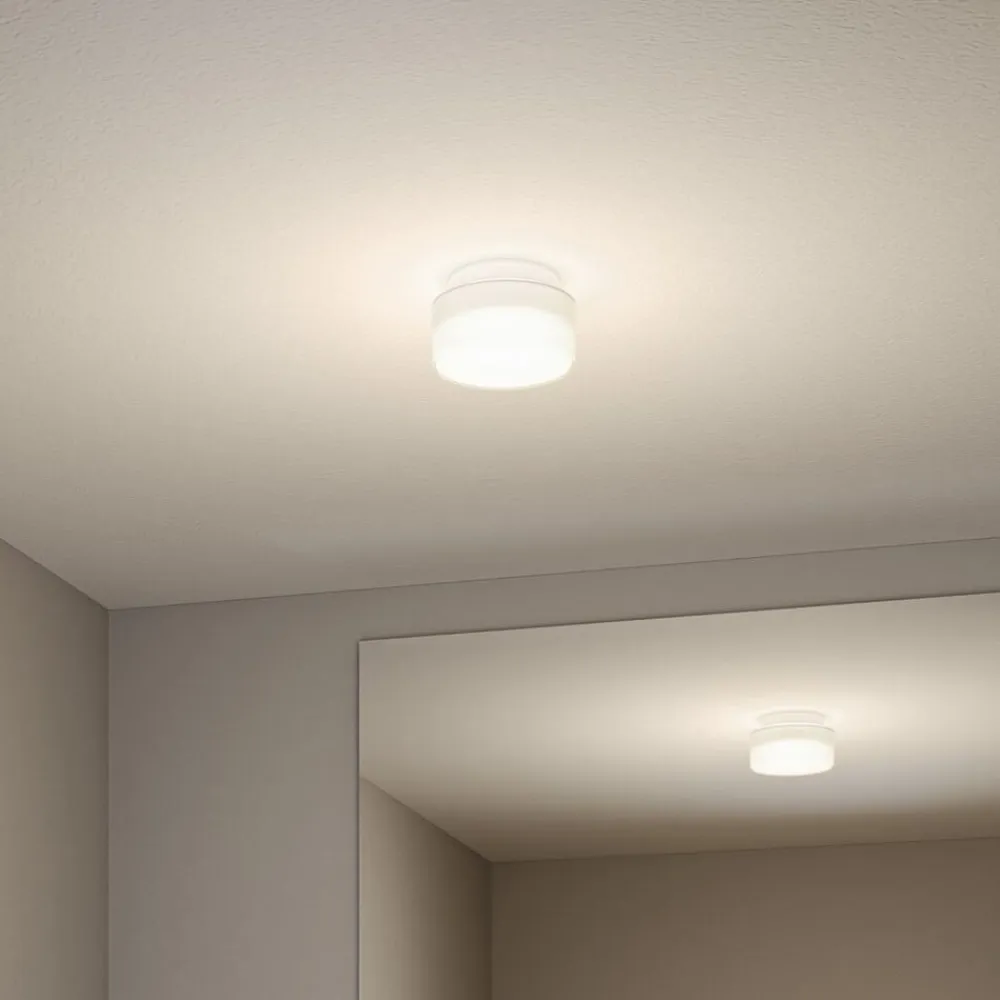 Paulmann Loftlamper>LED-loftslampe Maro, hvid, Ø 16 cm, IP44