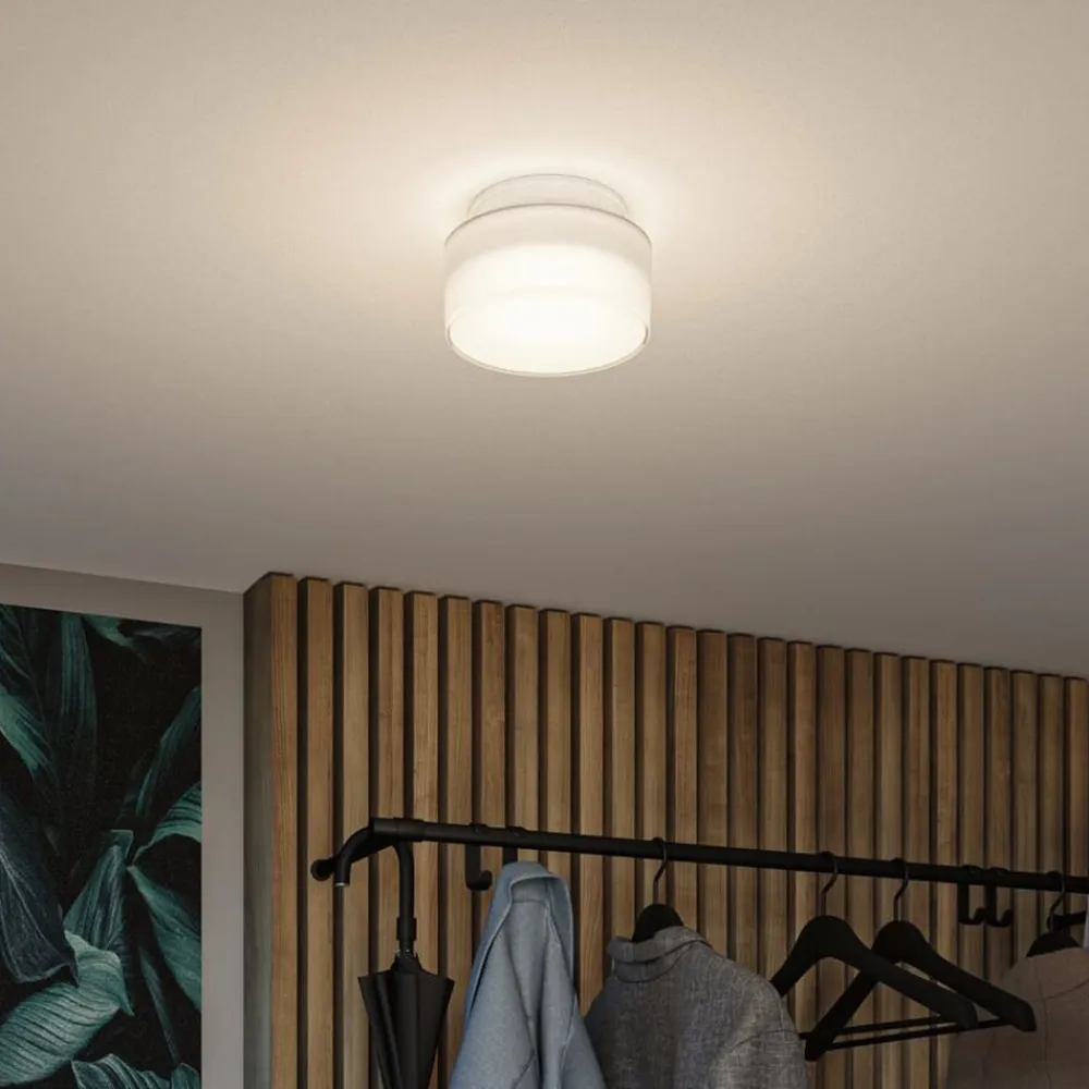 Paulmann Loftlamper>LED-loftslampe Maro, hvid, Ø 16 cm, IP44