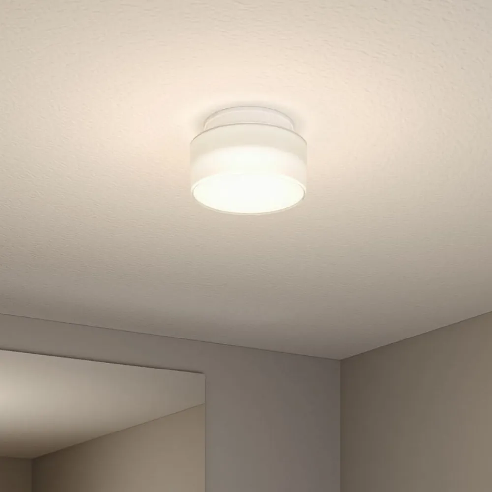 Paulmann Loftlamper>LED-loftslampe Maro, hvid, Ø 16 cm, IP44