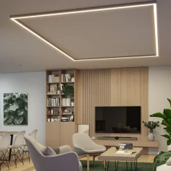 LED-lysliste Linion, krom, 150 cm, 3.000 K^Paulmann Clearance