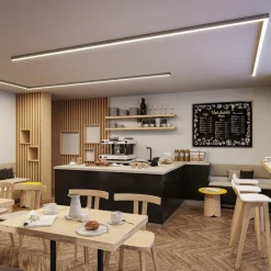 LED-lysliste Linion, krom, 150 cm, 3.000 K^Paulmann Clearance