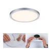 Paulmann Loftlamper|Indbygningsspots>LED-panel Areo 3.000 K rund krom 17,5cm