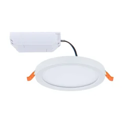 Paulmann LED-panel Areo 4.000 K rund hvid 11,8 cm