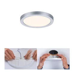 LED-panel Areo 3.000 K rund krom 11,8cm^Paulmann Discount
