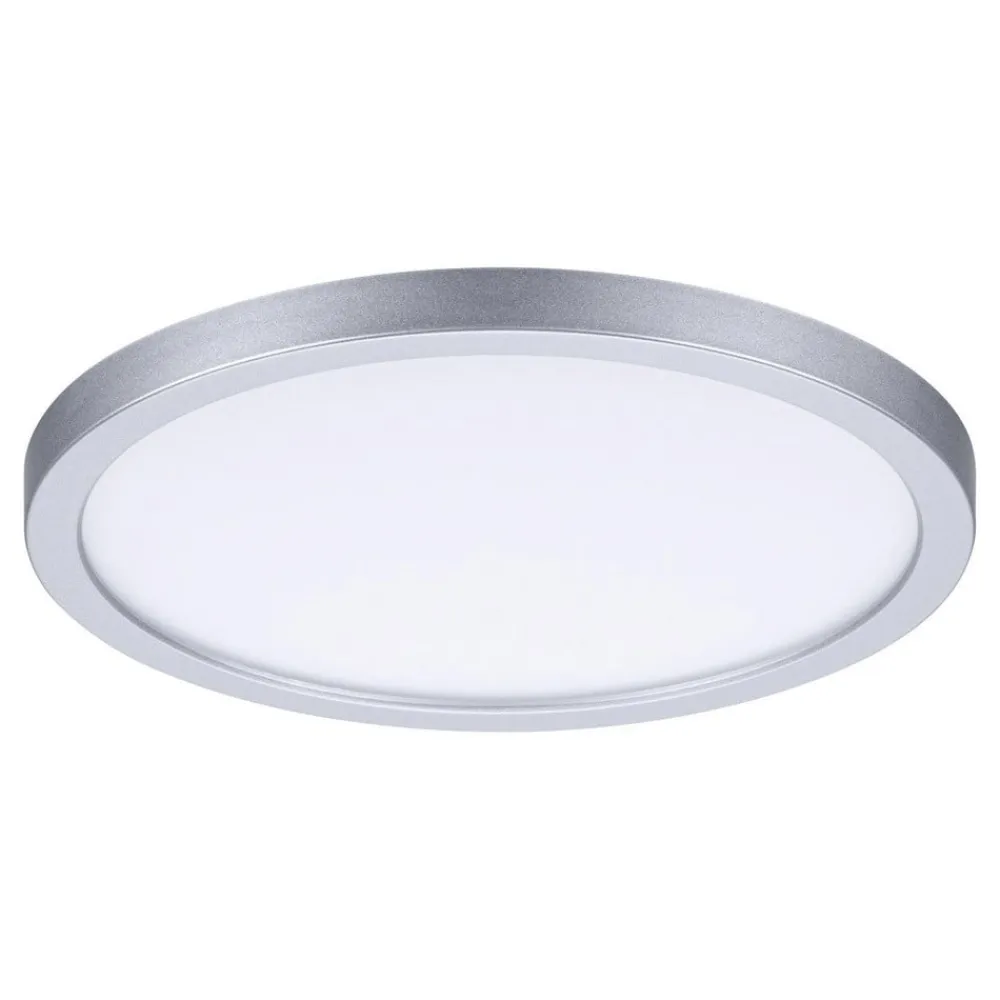 Paulmann LED-panel Areo 4.000 K rund krom 17,5cm