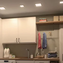 Paulmann LED-panel Areo 3.000 K kantet 17,5cm hvid