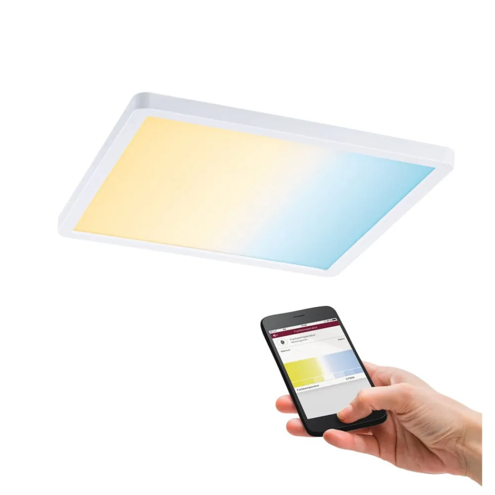 Paulmann LED-panel Areo ZigBee kantet hvid 23 cm