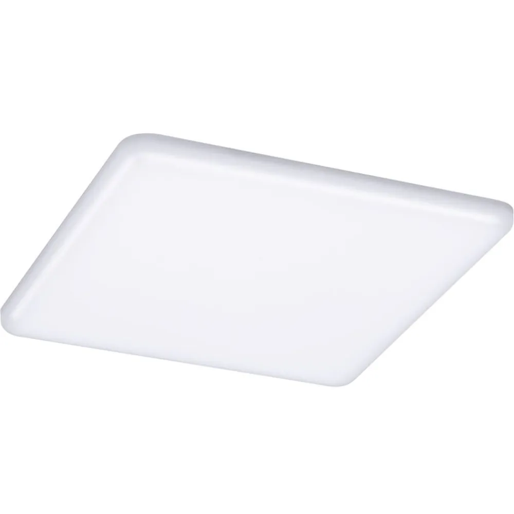 Paulmann Loftlamper|Indbygningsspots>LED-panel Veluna 3.000K kantet, 18,5cm