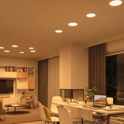 Paulmann LED-panel Veluna 3.000K rund ca. 7,5cm