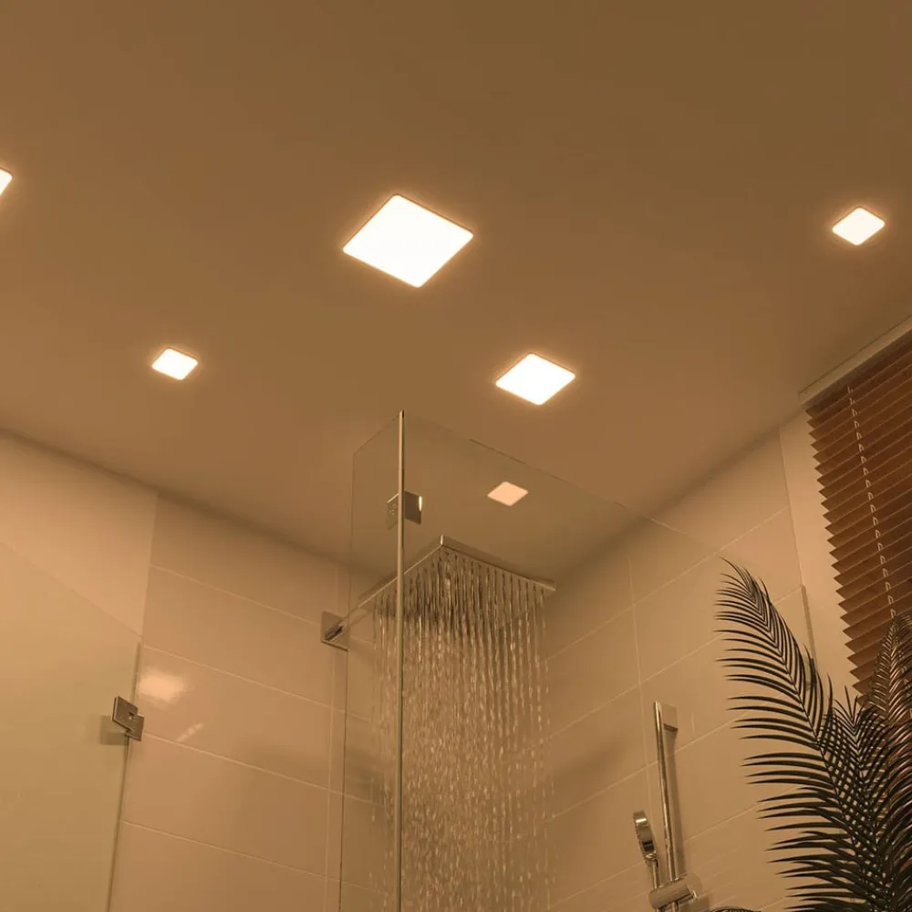 Paulmann Loftlamper>LED-panel Veluna 3.000K kantet, 12,5cm