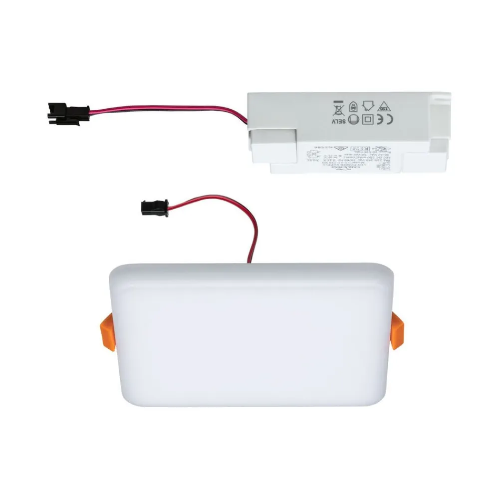 Paulmann Loftlamper>LED-panel Veluna 3.000K kantet, 12,5cm