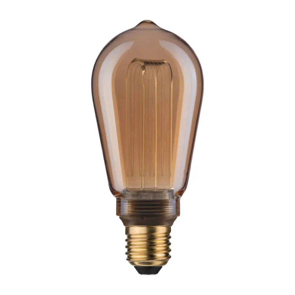 Paulmann LED-pære E27 3,5 W Arc 1.800K ST64 guld