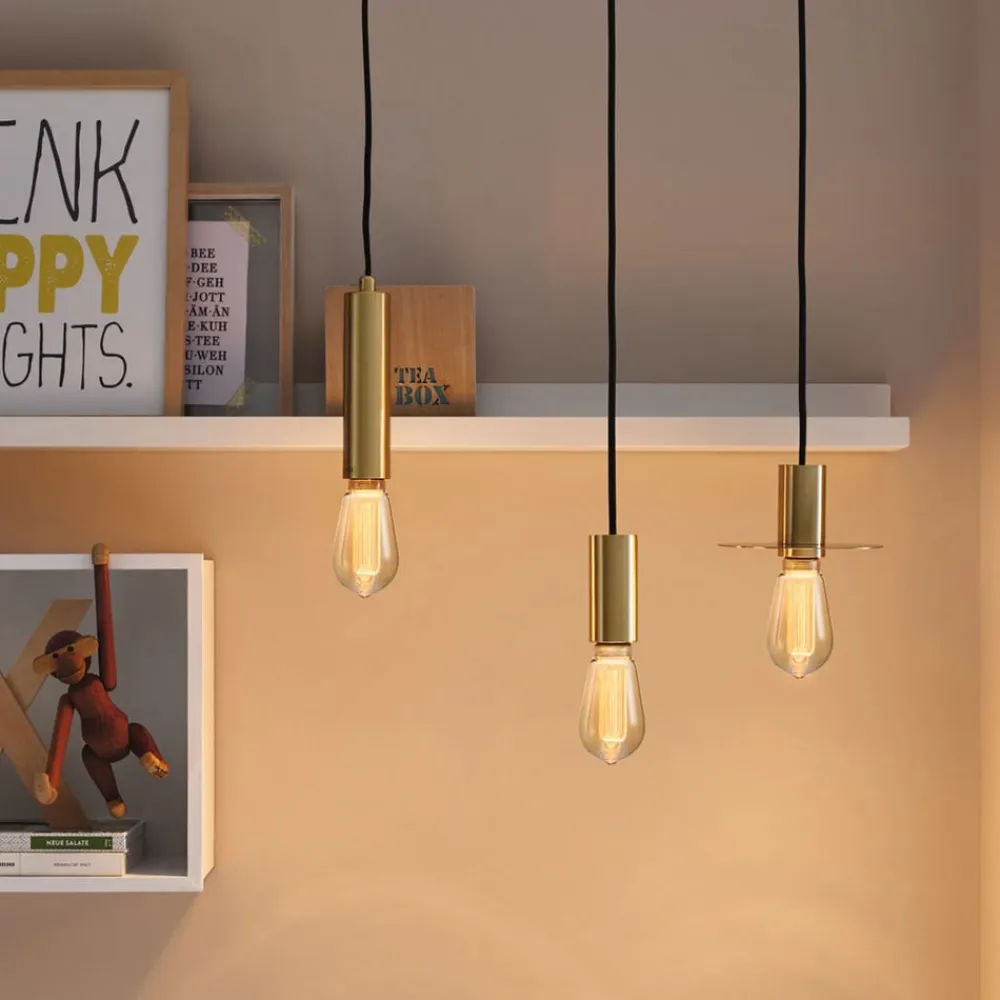 Paulmann LED-pære E27 3,5 W Arc 1.800K ST64 guld