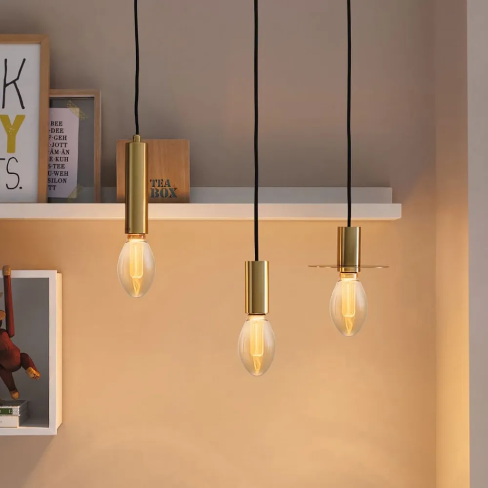 Paulmann LED-pære E27 3,5 W Arc 1,800K guld