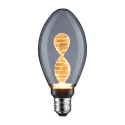 Paulmann Filament Pære>LED-pære E27 3,5 W Helix 1.800K smoke