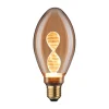 LED-pære E27 3,5 W Helix 1.800K guld^Paulmann Outlet