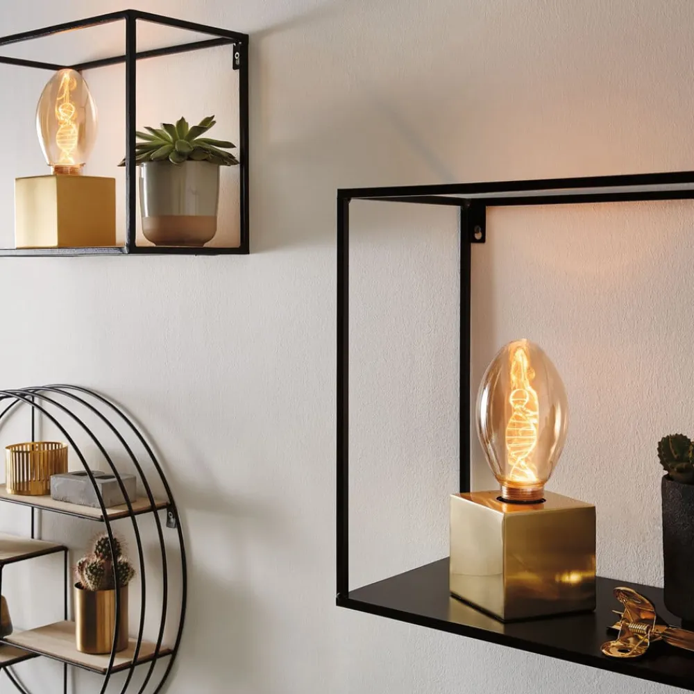 LED-pære E27 3,5 W Helix 1.800K guld^Paulmann Outlet