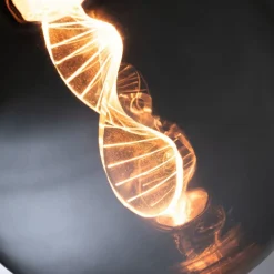 LED-pære E27 3,5W Helix 1800K G125 smoke^Paulmann Online