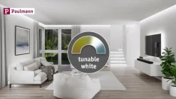 Paulmann LED-pære ZigBee E27 7,5W CCT dim guld