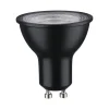 LED-reflektor 4.000 K sort GU10 8 W, dæmpbar 36°^Paulmann Outlet