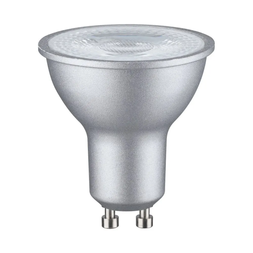 Paulmann LED-reflektor 2.700 K krom GU10 8 W, dæmpbar 36°