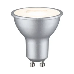 Paulmann LED-reflektor 2.700 K krom GU10 8 W, dæmpbar 36°