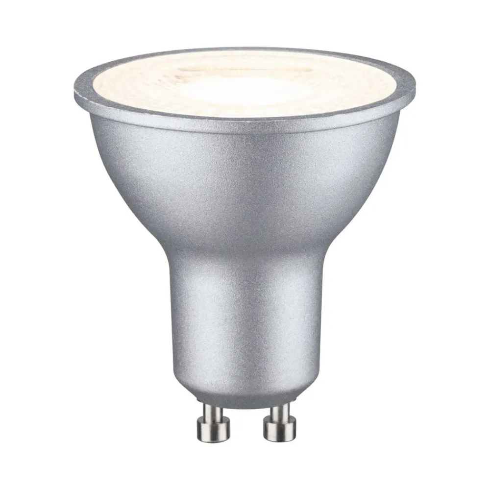 Paulmann LED-reflektor 2.700 K krom GU10 8 W, dæmpbar 36°