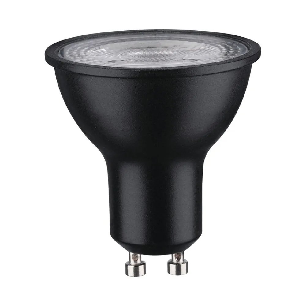 Paulmann LED-reflektor GU10 7W 2.700K dæmpbar sort