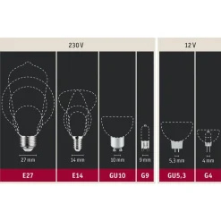 LED-reflektor GU10 6,5 W 2.700 K 3stepdim^Paulmann New
