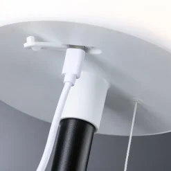 LED-solcellelampe Bartja, sort, IP44 dæmpbar^Paulmann Best