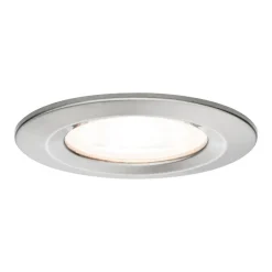 Paulmann LED-spot Nova rund, IP44, dæmpbar, jern
