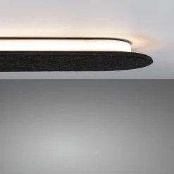 Paulmann LED-væglampe Tulga, 45 x 20 cm, antracit, filt