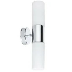 Paulmann Lenia væglampe IP44 krom/opal 2 lyskilder