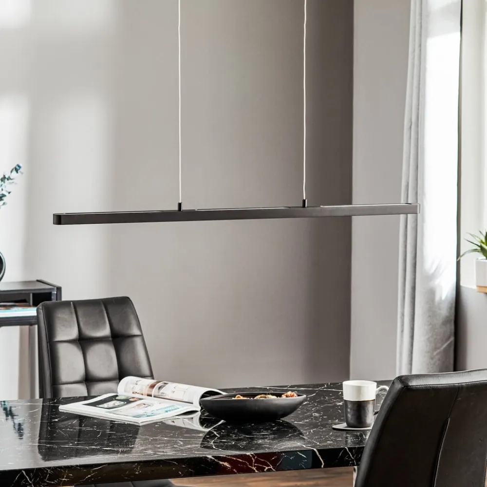 Paulmann Pendellamper>Lento LED-pendel sort dæmpbar Up-&Downlight