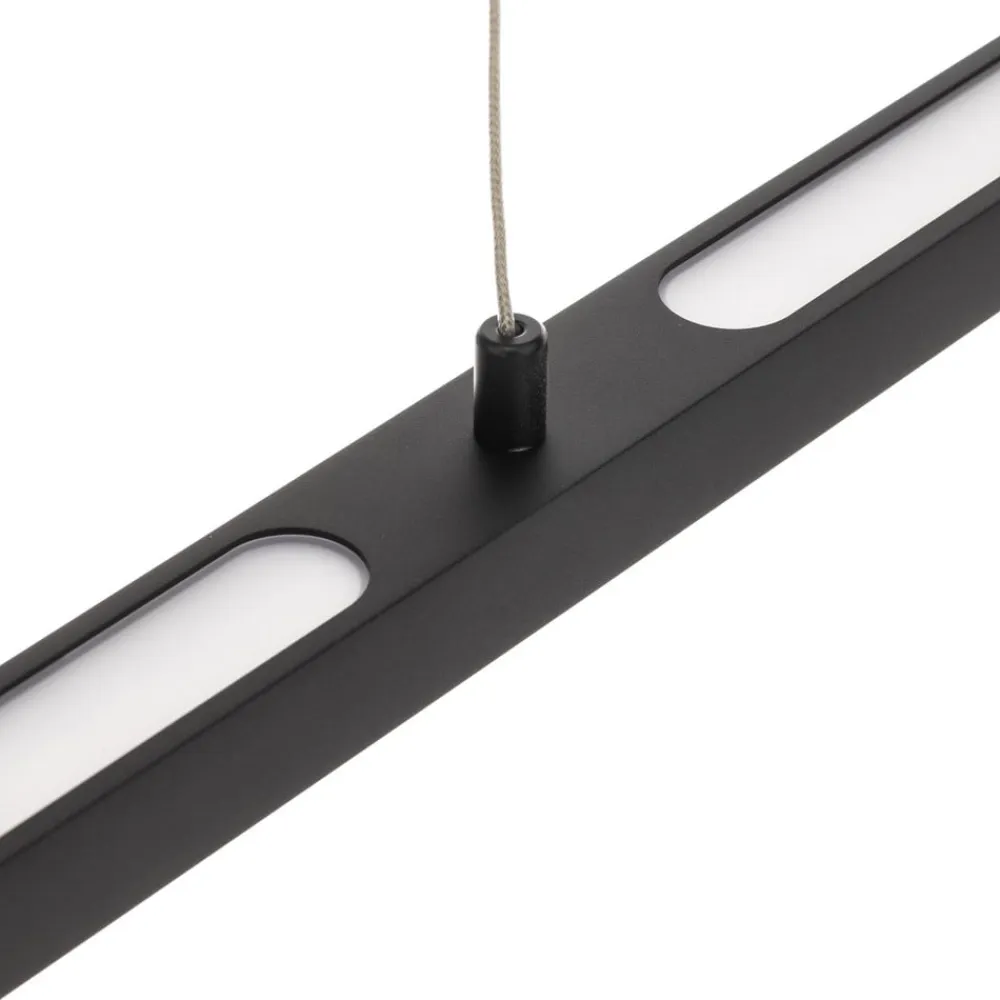 Paulmann Pendellamper>Lento LED-pendel sort dæmpbar Up-&Downlight