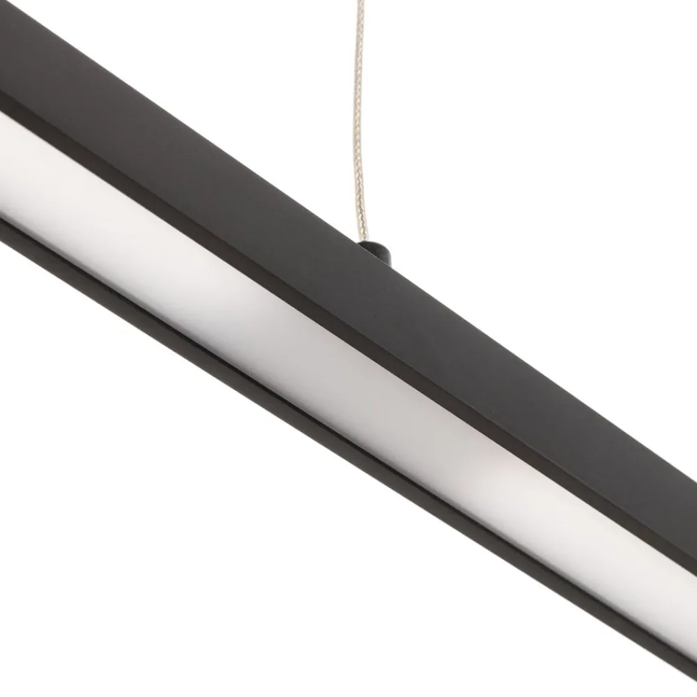 Paulmann Pendellamper>Lento LED-pendel sort dæmpbar Up-&Downlight