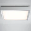 Paulmann Lunar LED-panel, kantet, krom, 40x40cm