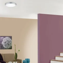 Paulmann Arbejdsrum/Kontor>Lunar LED-panel, rundt, Ø 30 cm, krom