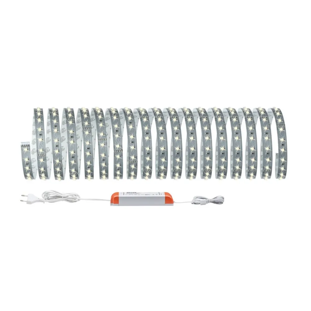 Paulmann Dekorationsbelysning|Led Strips>MaxLED 500 basissæt IP20 varmhvid 10 m