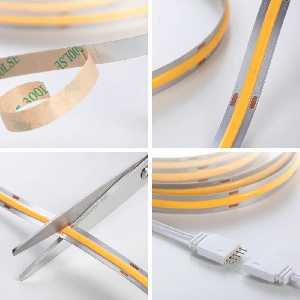 Paulmann Dekorationsbelysning|Led Strips>MaxLED 1000 COB Basis IP20 varmhvid, 1,5m