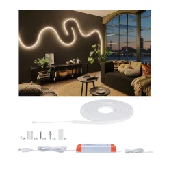 Paulmann Dekorationsbelysning|Led Strips>MaxLED Flow basissæt varmhvid 5 m