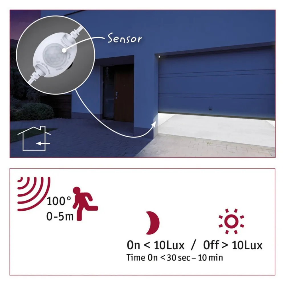 MaxLED Night PIR-bevægelsessensor^Paulmann Discount