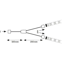 Paulmann MaxLED Y-tilslutningskabel, splitter