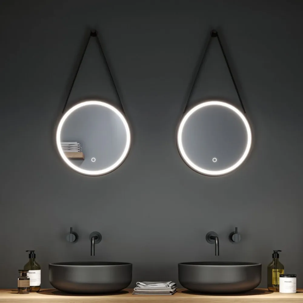 Miro LED-hængespejl CCT Ø40cm Framelight^Paulmann Best