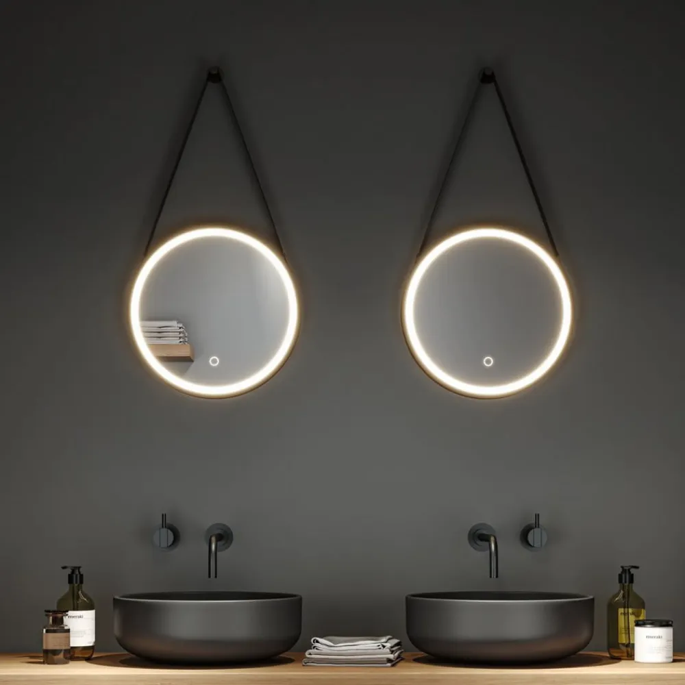Miro LED-hængespejl CCT Ø40cm Framelight^Paulmann Best