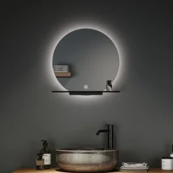 Miro LED-vægspejl CCT Ø50cm Baggrundsbelysning^Paulmann New