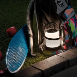 Paulmann mobil bordlampe Clutch, krom