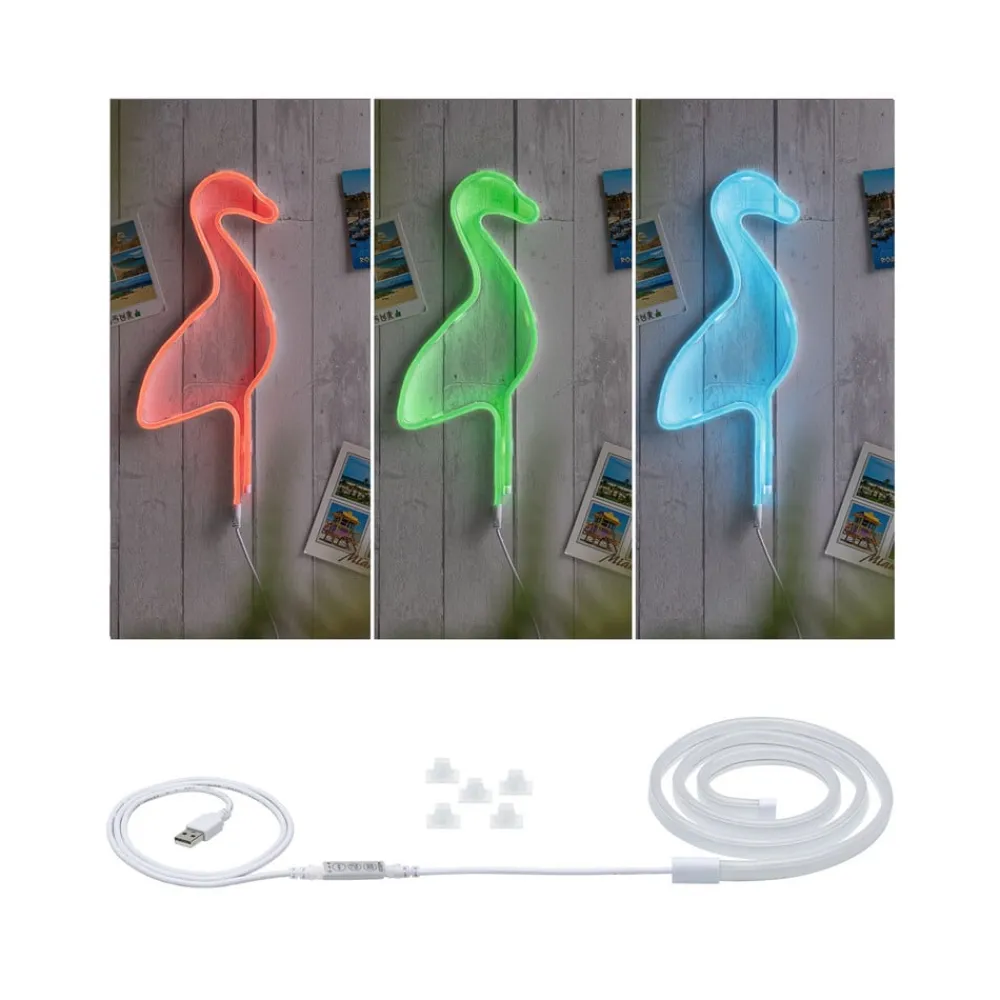 Paulmann Neon Colorflex LED-stripe, RGB, USB, 1 m