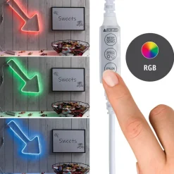 Paulmann Neon Colorflex LED-stripe, RGB, USB, 1 m